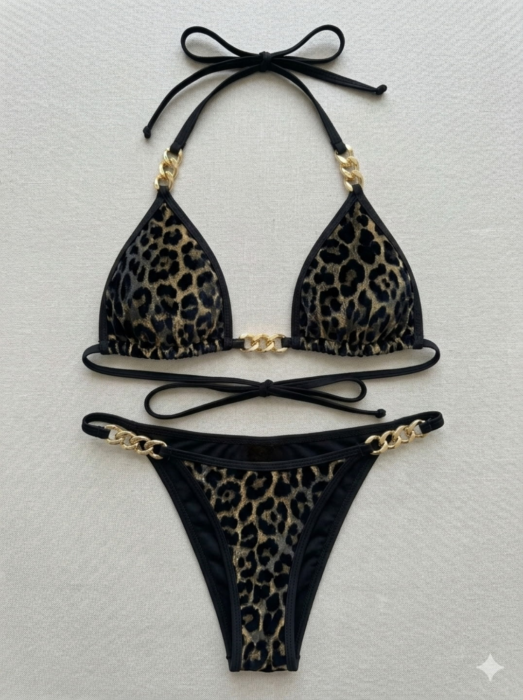 Wild instinct chain bikini