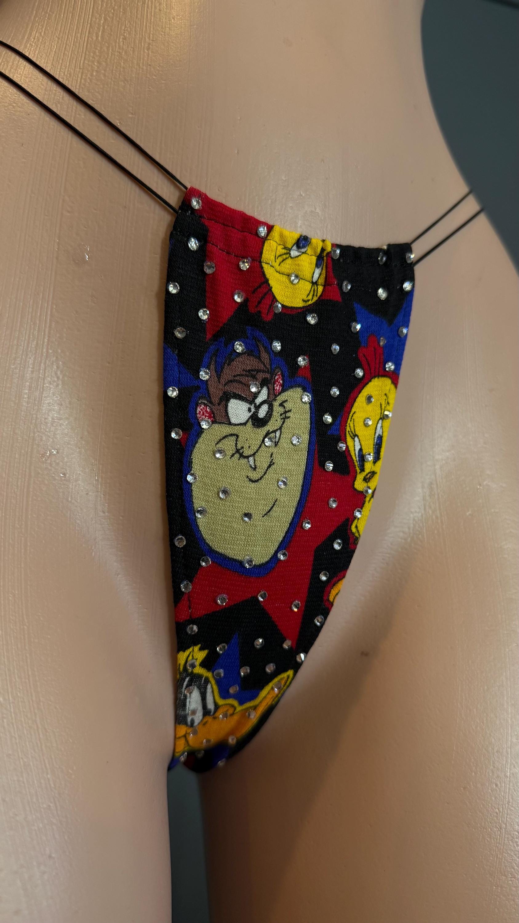 Tweety bird inspired microkini • stripper outfit • micro bikini • exotic dancewear outfit