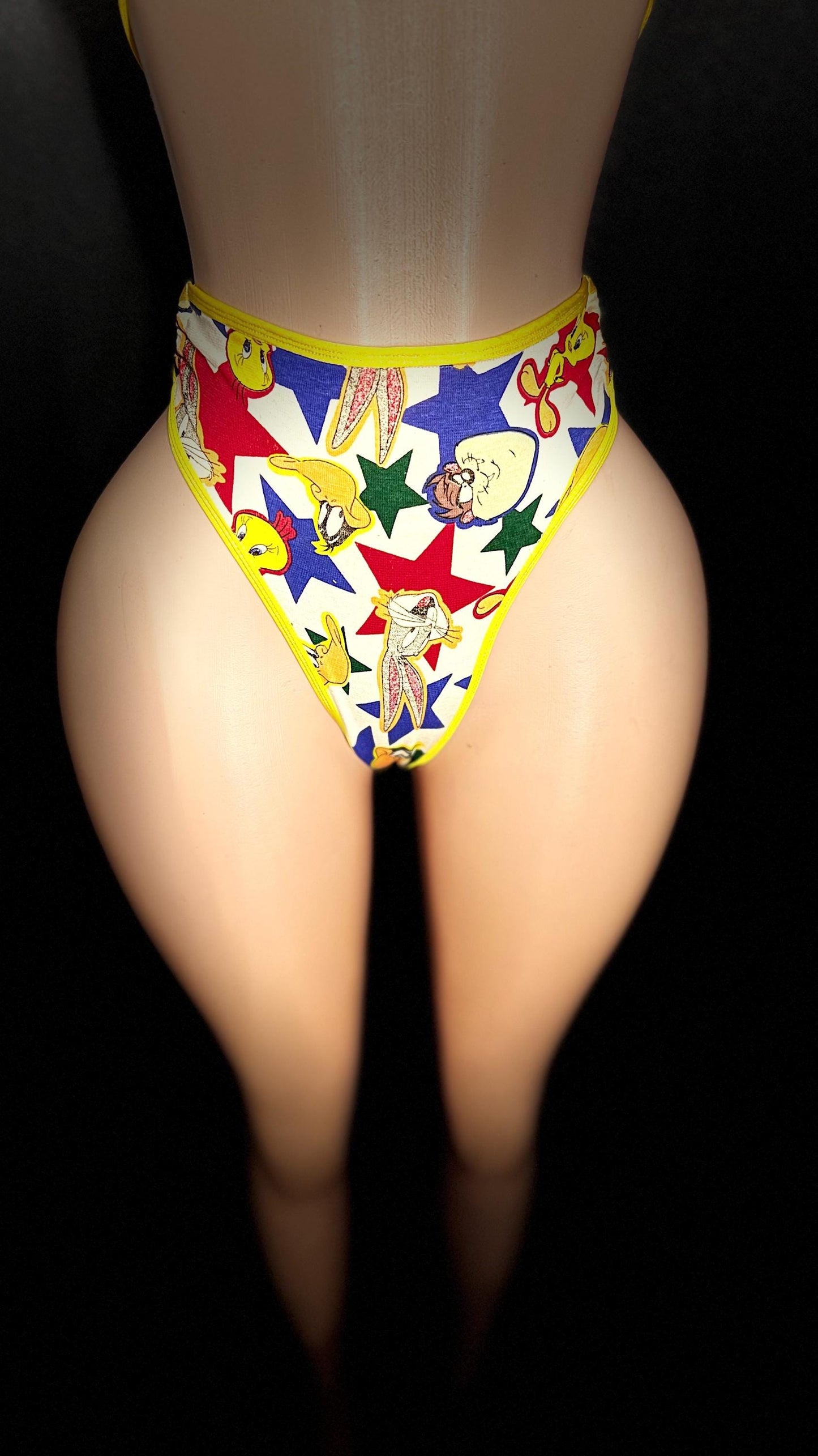 Looney Tunes Bikini: High Waisted Rave Outfit