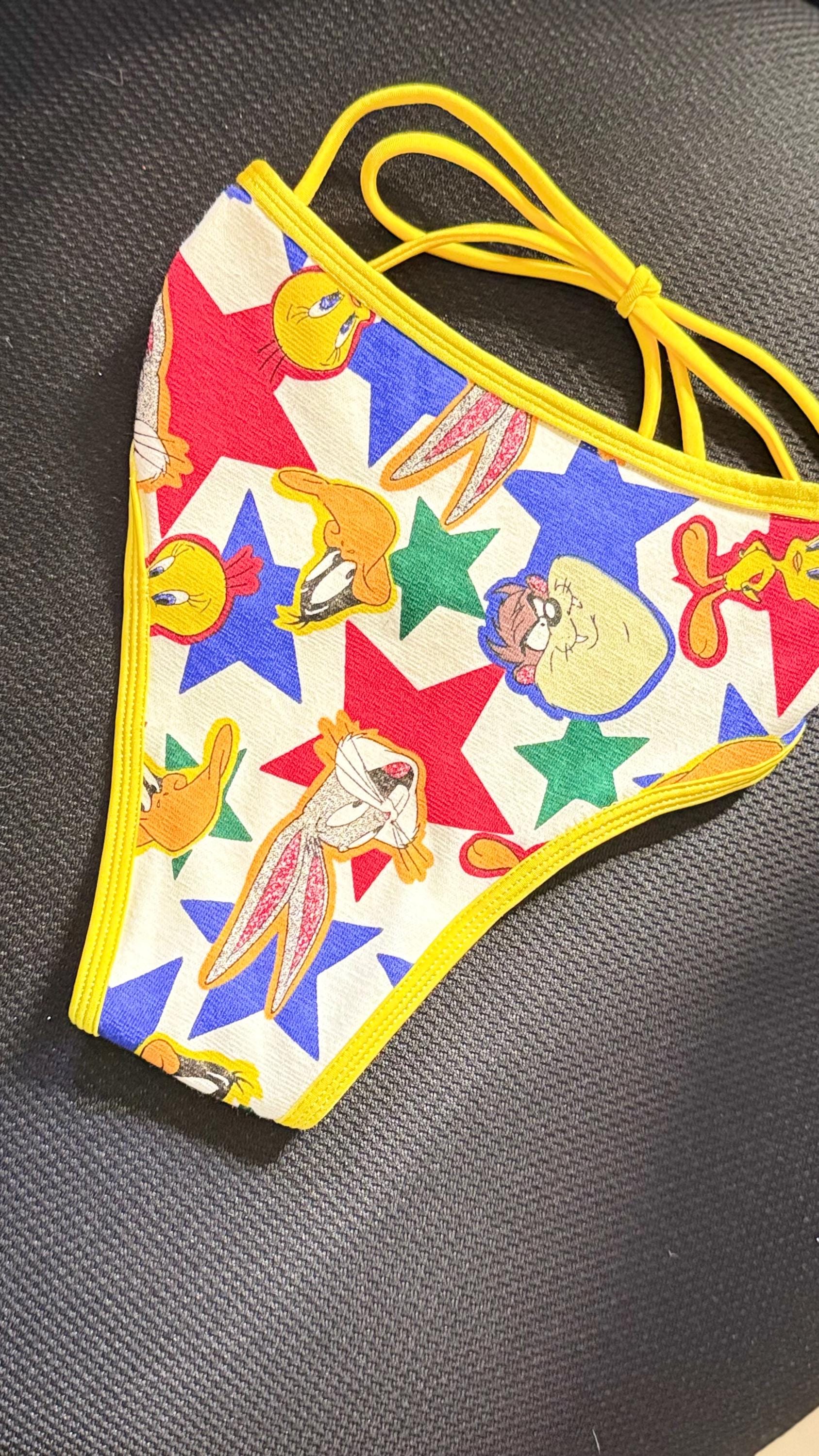 Looney Tunes Bikini: High Waisted Rave Outfit